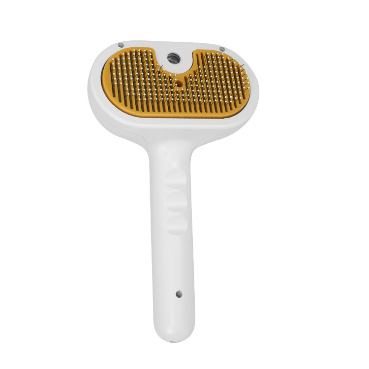 3-in-1 Pet Grooming Steam Brush，USB rechargeable - PawPaw-Pet